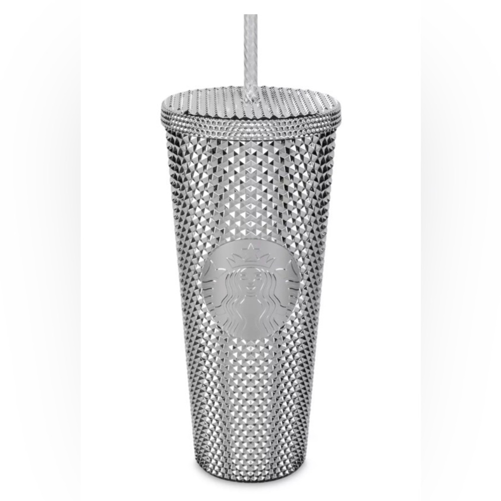 Starbucks Silver Tumbler Cup - Disney Collection 100th Anniversary